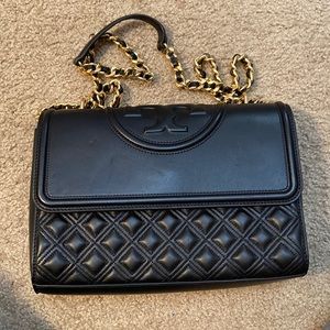 Tory Burch Fleming Convertible Shoulder Bag w/ dust bag